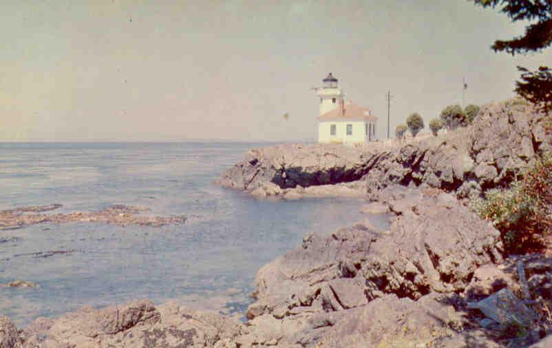 San Juan Island, Limekiln Lighthouse (Washington, USA)