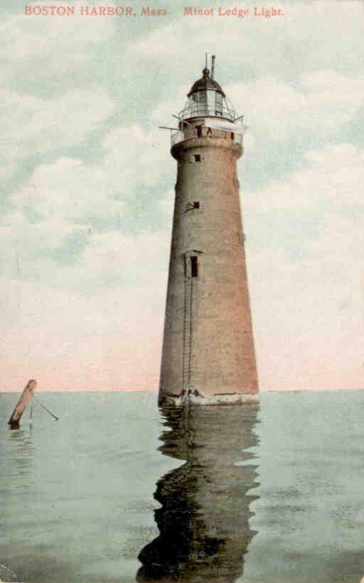 Minot Ledge Light, Boston Harbor (Massachusetts)