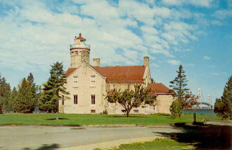 Michilimackinac State Park and Lighthouse, Mackinaw City (Michigan, USA)
