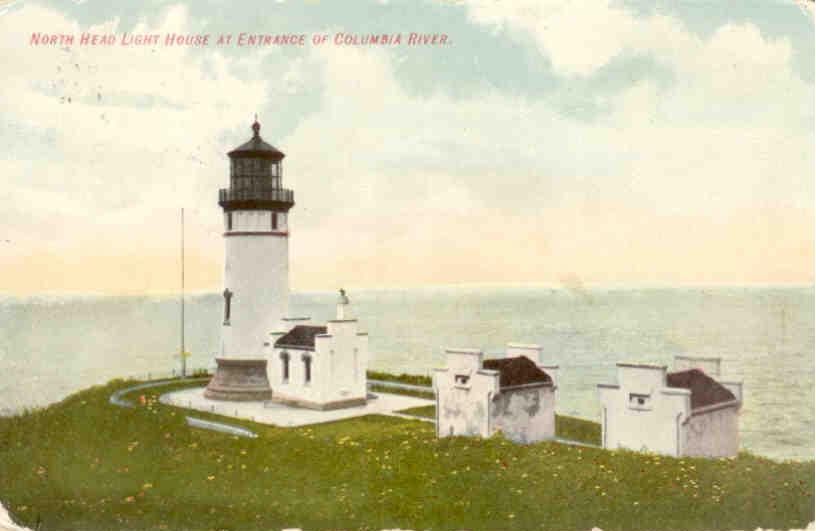 North Head Light House at Entrance of Columbia River (Washington)