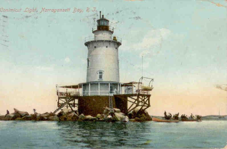Conimicut Light, Narragansett Bay (Rhode Island, USA)
