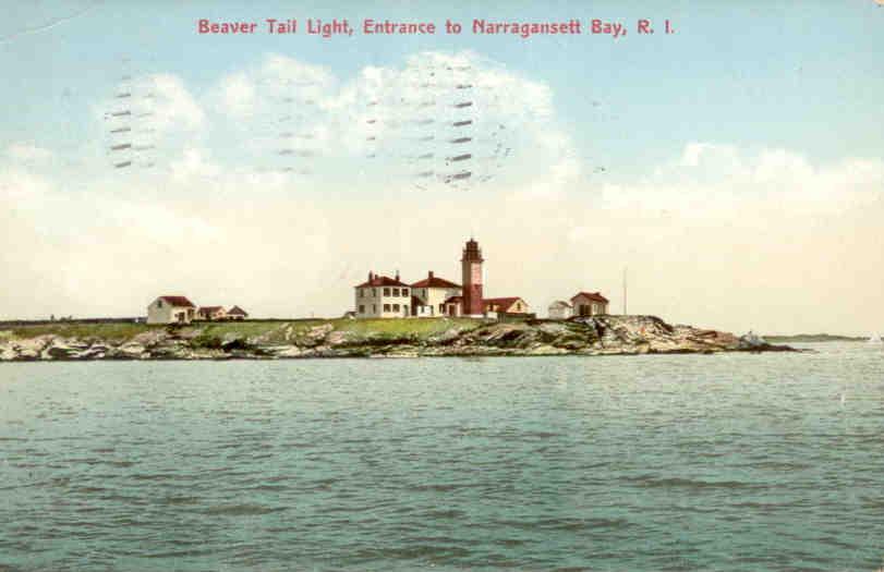 Beaver Tail Light, Narragansett Bay (Rhode Island)