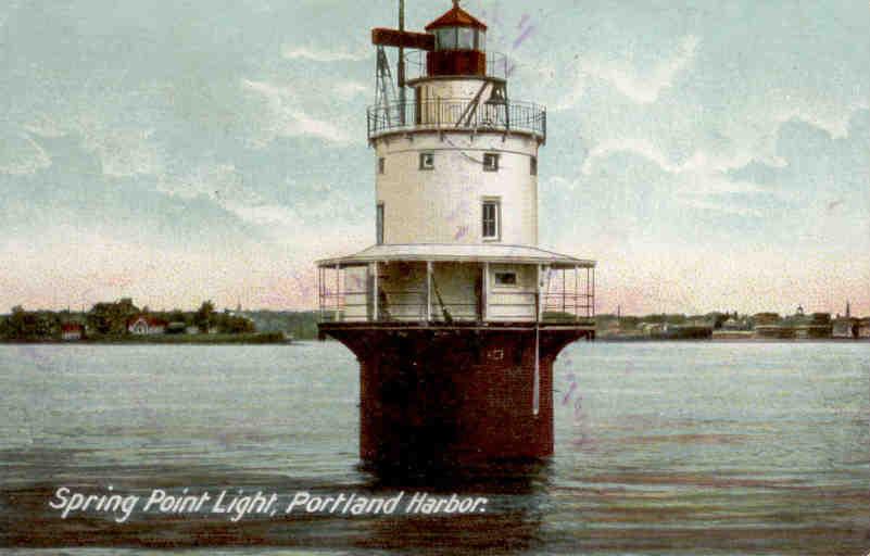 Spring Point Light, Portland Harbor (Maine)