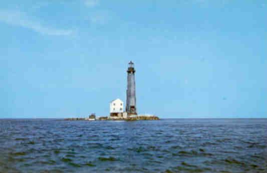 Alabama Gulf Coast, Sand Island Lighthouse (USA)