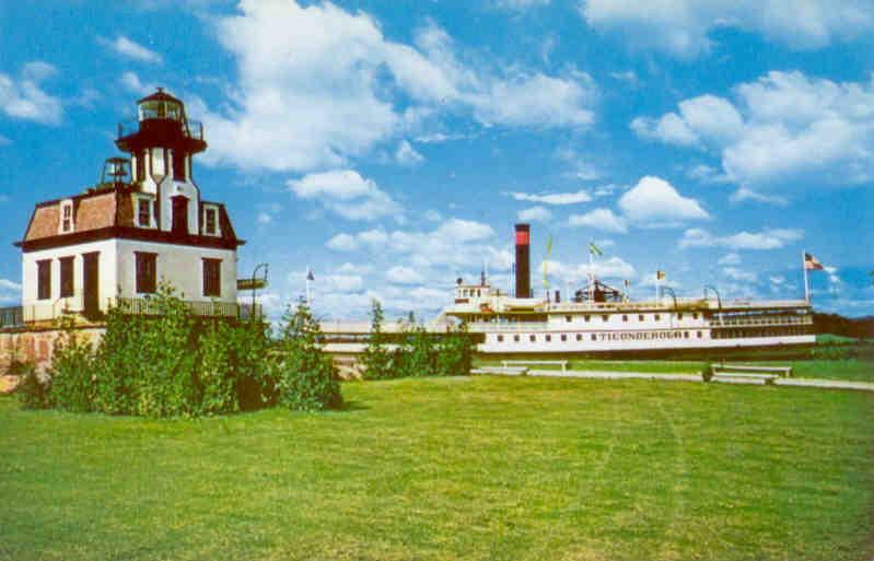 Colchester Reef Lighthouse, Shelburne (Vermont, USA)