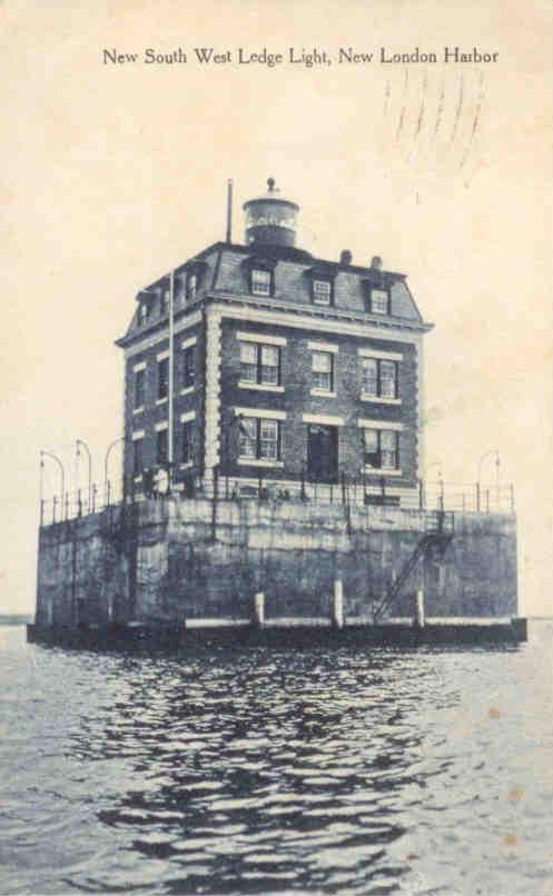 New South West Ledge Light, New London Harbor (Connecticut)