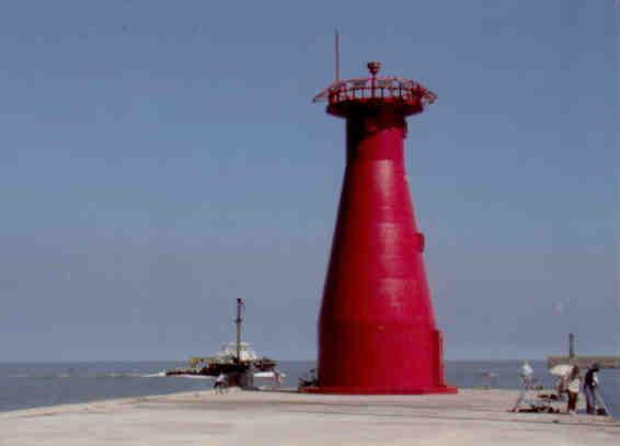 Taipei horbor (sic) lighthouse (Taiwan)