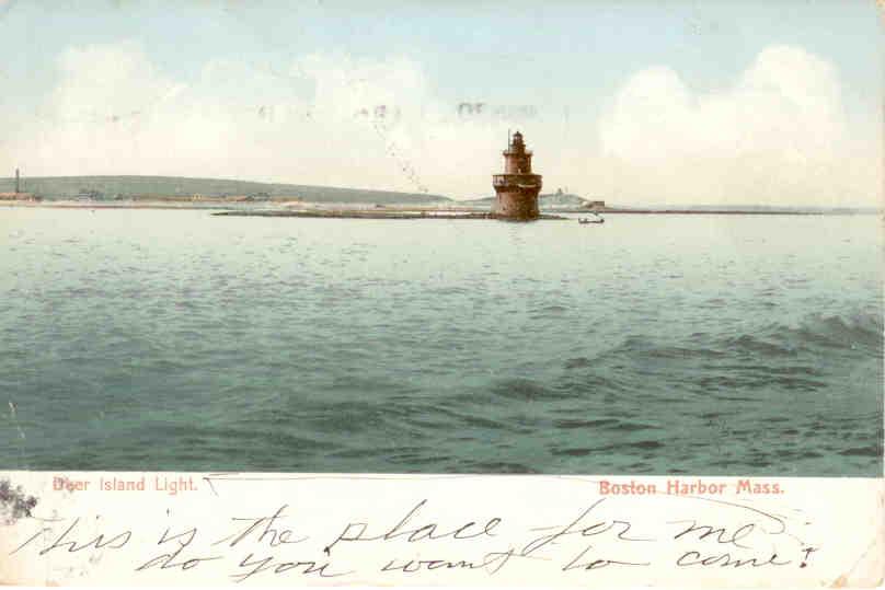 Boston Harbor, Deer Island Light