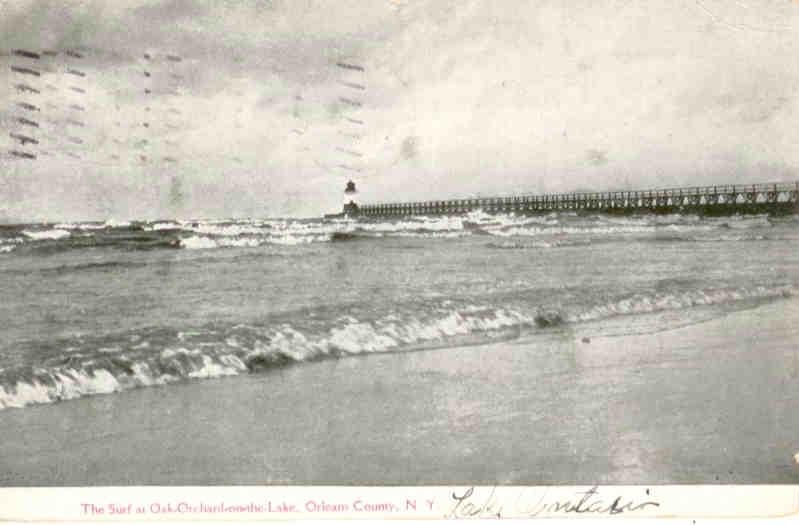 The Surf at Oak-Orchard-on-the-Lake, Orleans County (New York)