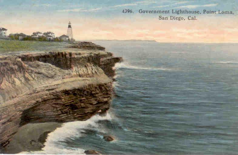 San Diego, Government Lighthouse, Point Loma (California)