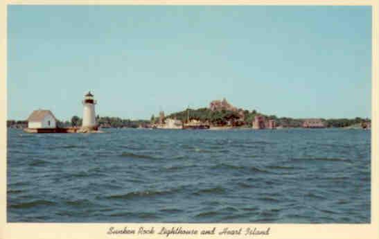 Sunken Rock Lighthouse, Alexandria Bay (New York)
