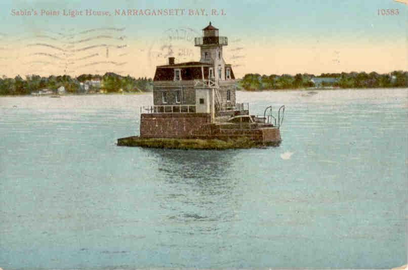 Narragansett Bay, Sabin’s Point Light House (Rhode Island, USA)