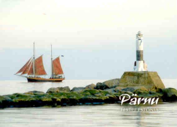 Pärnu, Mole Lighthouse (Estonia)