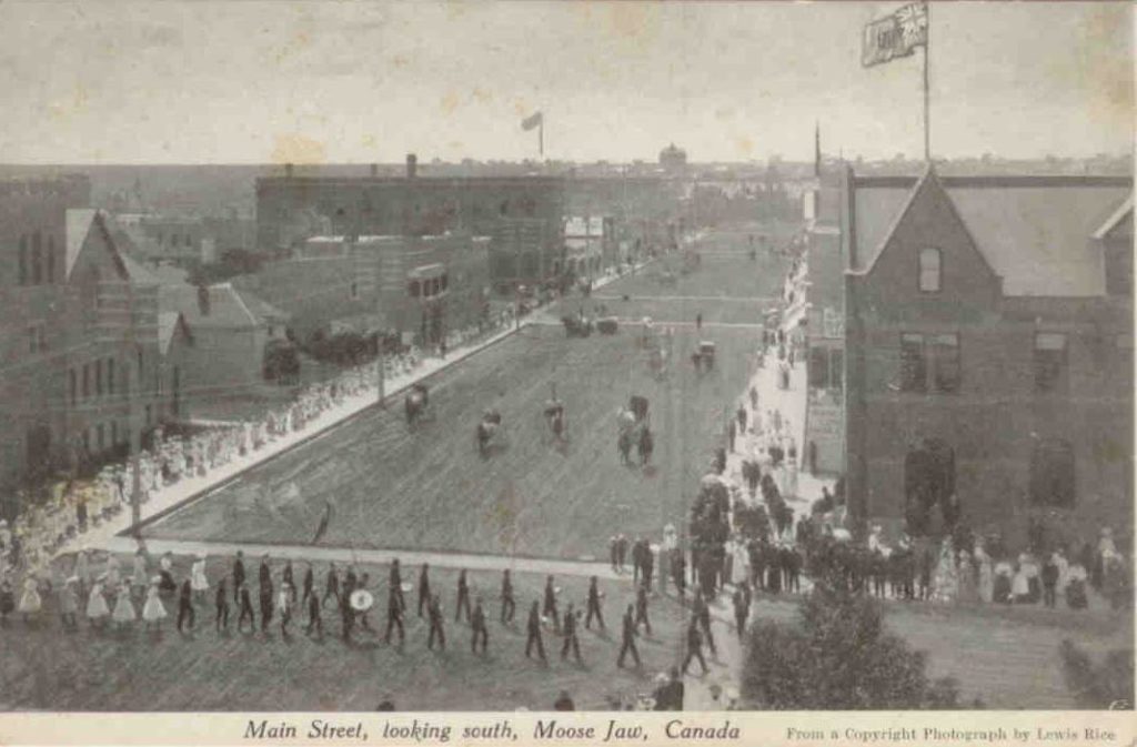 Moose Jaw, Main Street, looking south (Canada)
