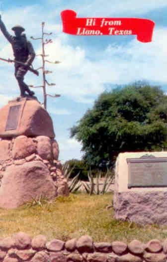 World Wars I and II Memorials, Llano (Texas)