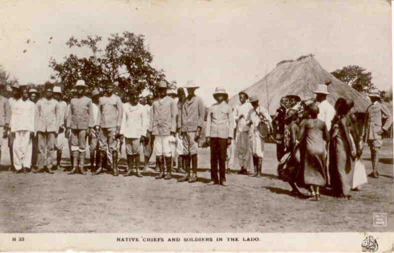 Native Chiefs and Soldiers in the Lado (Sudan)