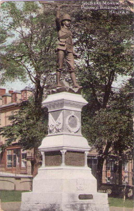Halifax, Soldiers Monument, Province Buildings Square (Canada)