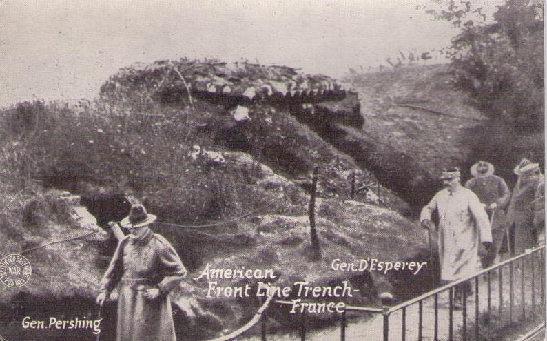 American Front Line Trench – France