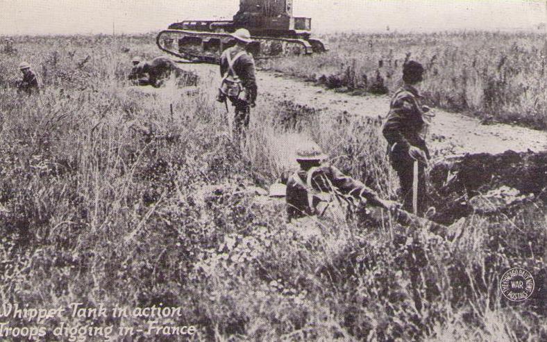 Whippet Tank in action