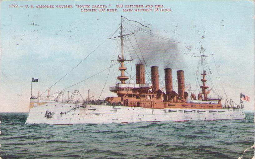 U.S. Armored Cruiser “South Dakota”