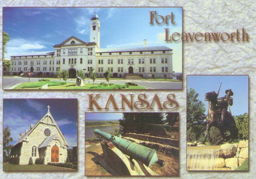 Fort Leavenworth, multiple views (Kansas, USA)