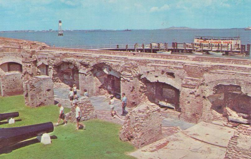 Charleston, Fort Sumter National Monument (South Carolina, USA)