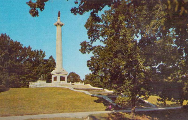 Vicksburg National Military Park, Wisconsin Memorial (Mississippi, USA)