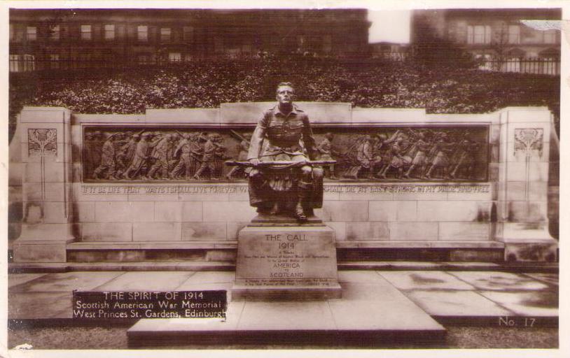 Edinburgh, Scottish American War Memorial (Scotland)