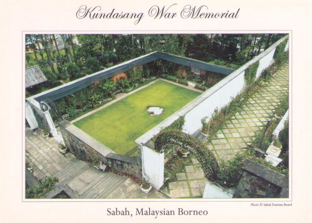 Sabah, Kundasang War Memorial, aerial view (Malaysia)