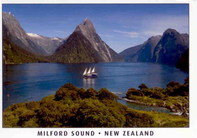 Mitre Peak, Milford Sound (New Zealand)