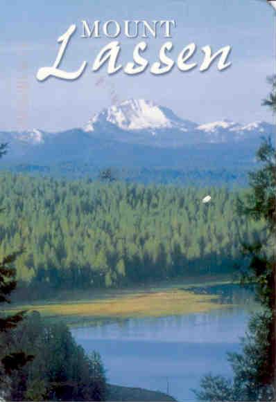 Mount Lassen from Lake Almanor (California)