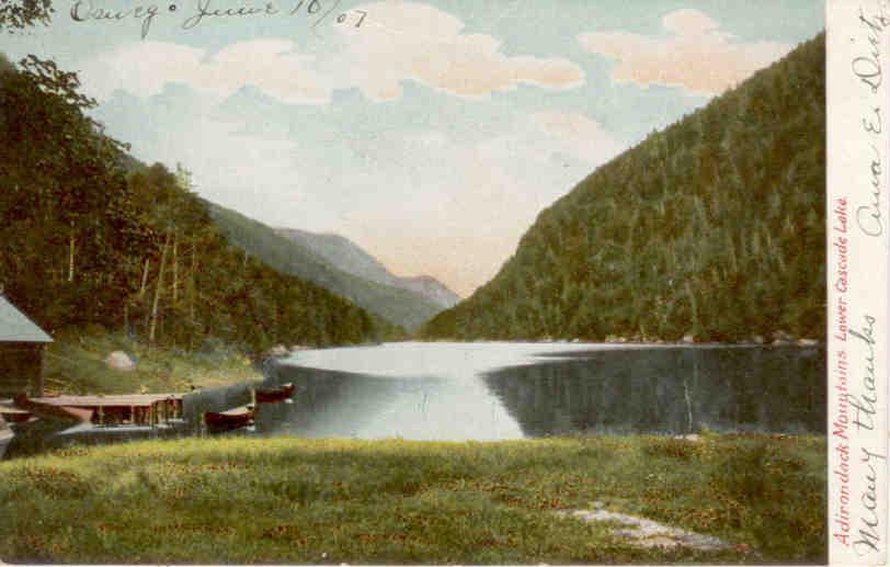 Adirondack Mountains, Lower Cascade Lake (New York)