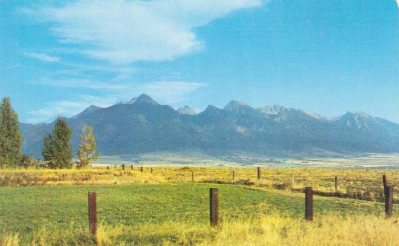 The Mission Range (Montana, USA)