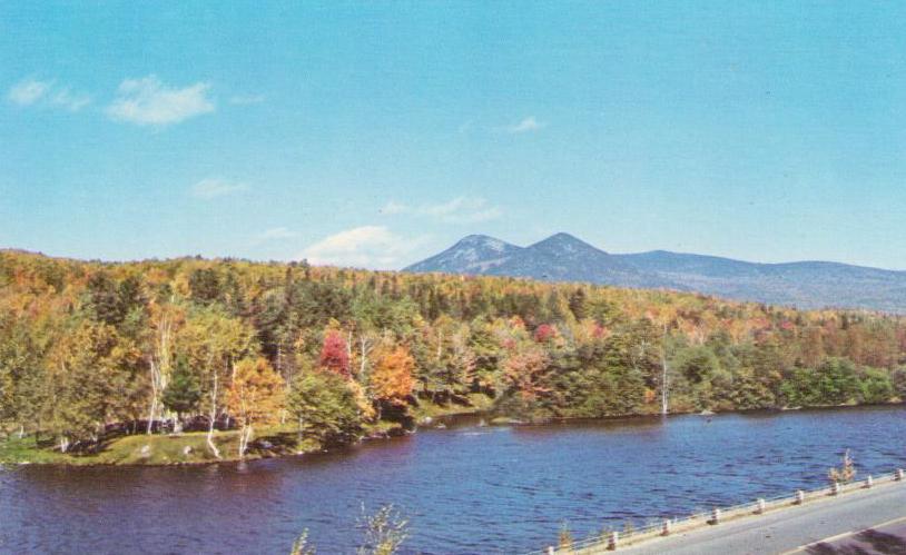 Groveton, Percy Peaks (New Hampshire, USA)