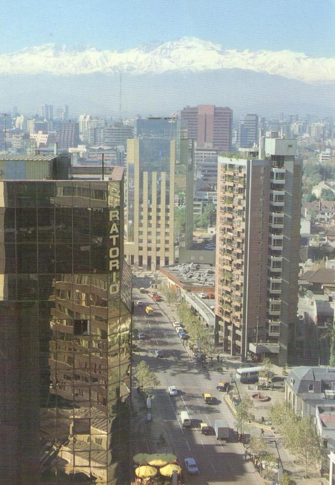 Santiago, Providencia and The Andes (Chile)