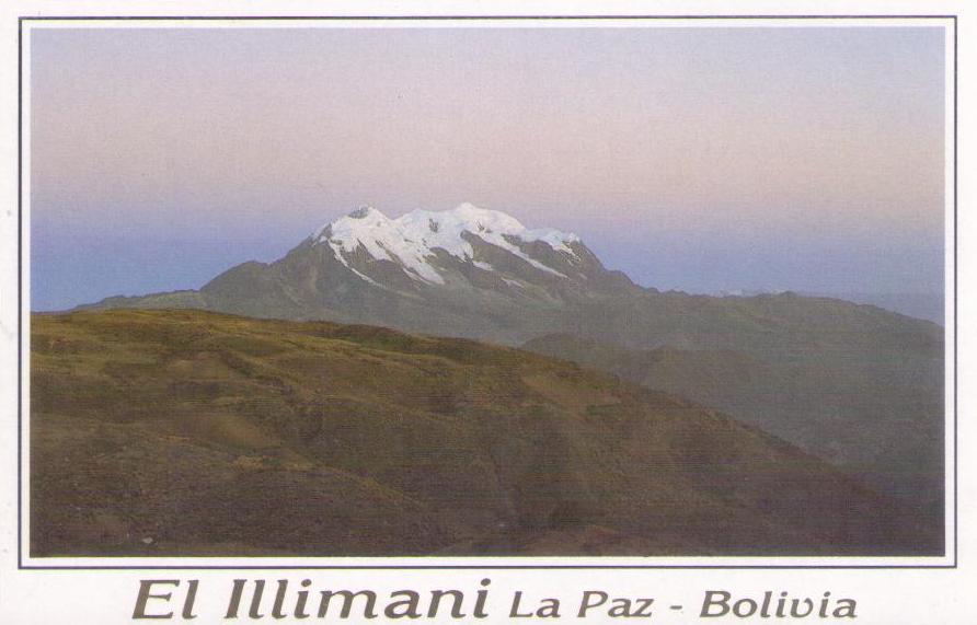 La Paz, El Illimani (Bolivia)