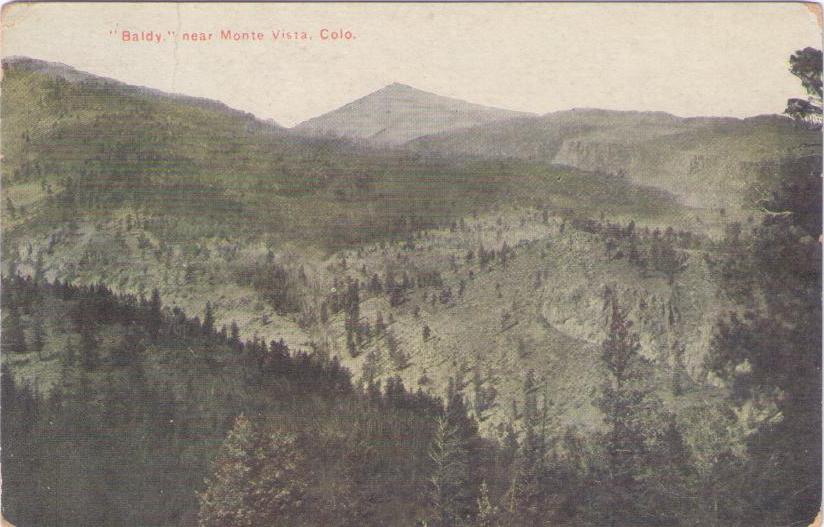 “Baldy,” near Monte Vista (Colorado)