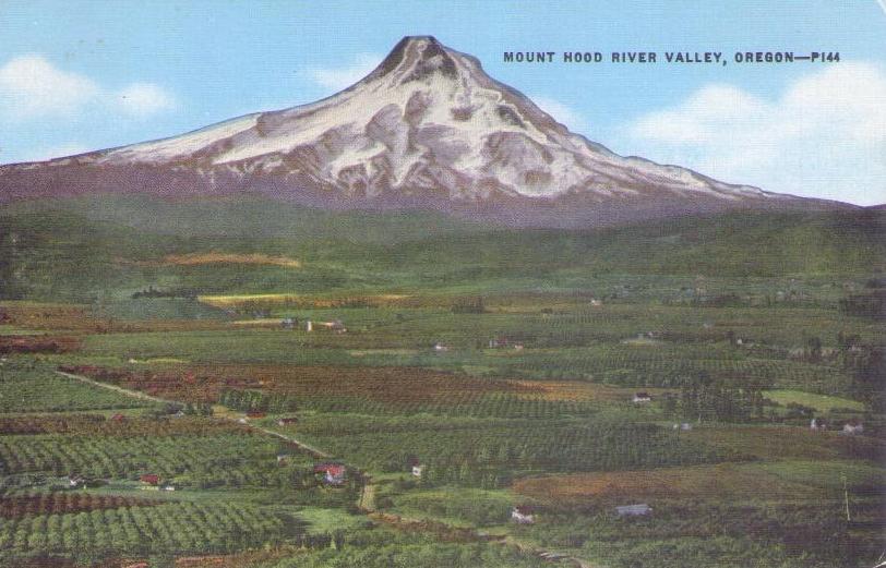 Mount Hood River Valley (Oregon, USA)