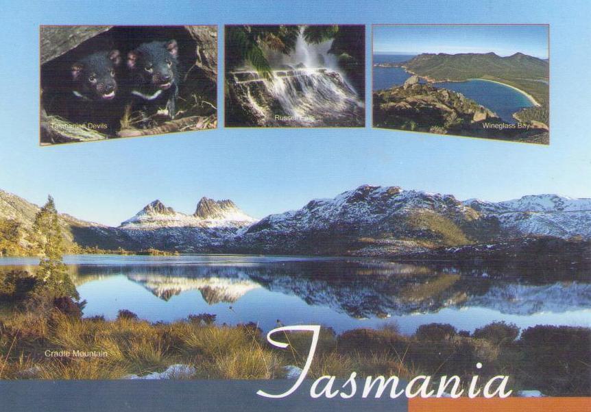 Tasmania, multiple views (Australia)