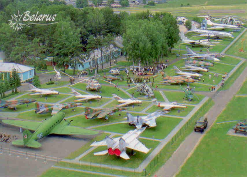 Baravaya, Museum of Aviation Technique, aerial view (Belarus)