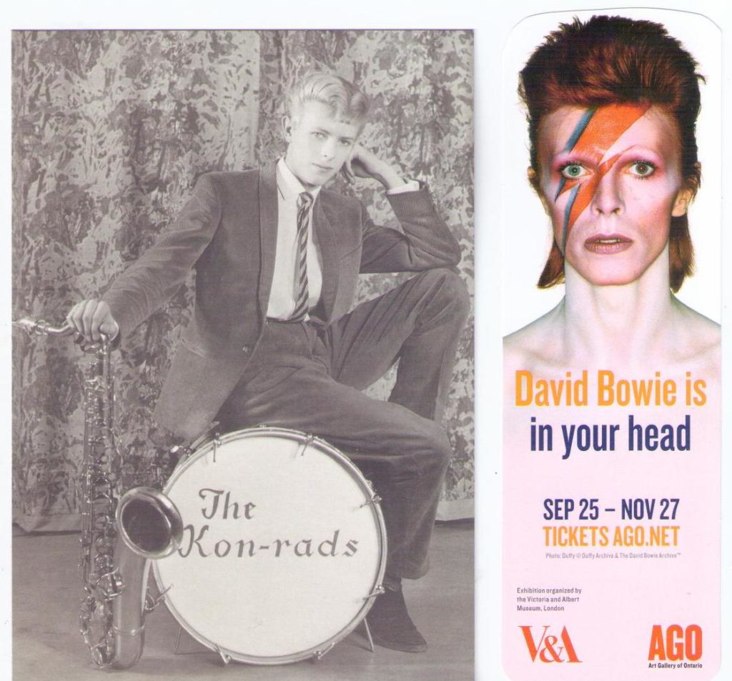 David Bowie, The Kon-rads (Victoria & Albert Museum)