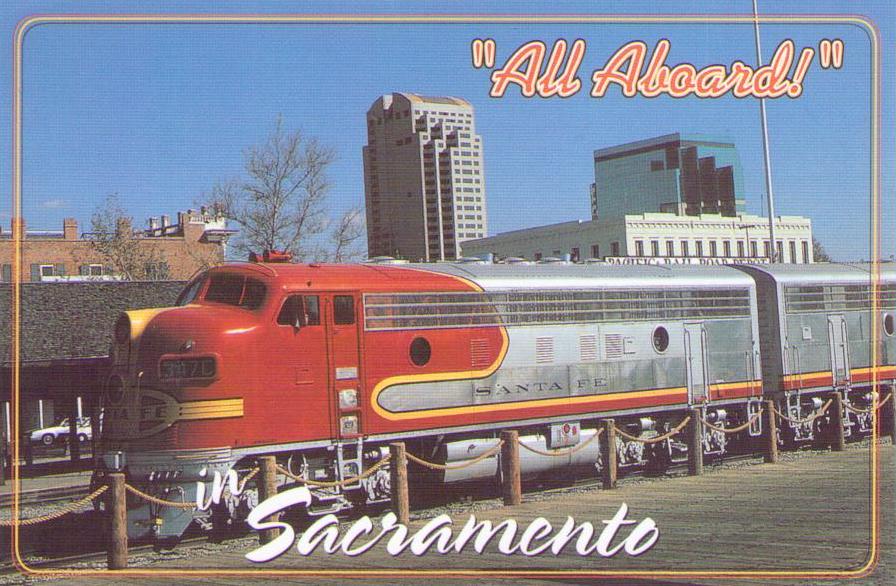 “All Aboard,” California State Railroad Museum, Sacramento