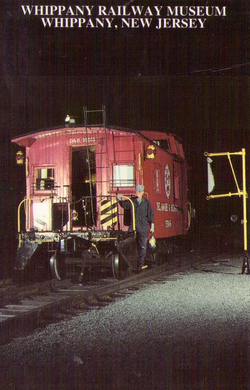 Whippany Railway Museum, Delaware & Hudson Caboose #35886 (New Jersey, USA)