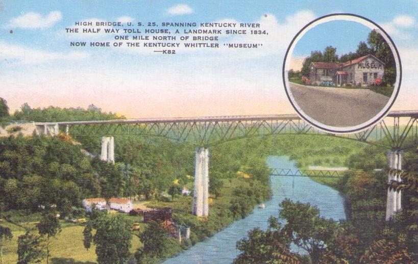 High Bridge and Kentucky Whittler Museum (USA)