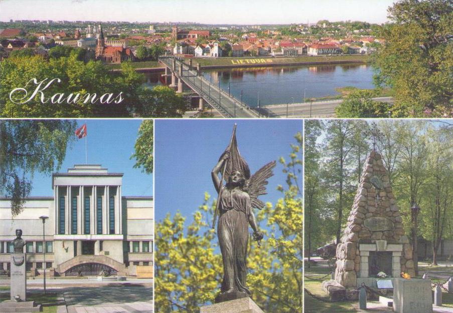 Kaunas, multiple views (Lithuania)