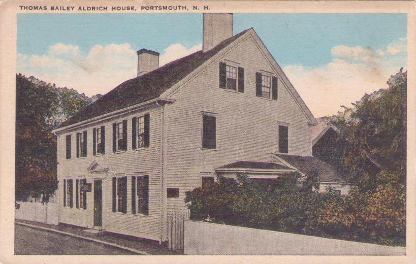 Portsmouth, Thomas Bailey Aldrich House (New Hampshire, USA)