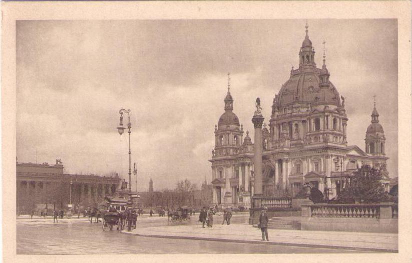 Berlin, Dom, Lustgarten, Altes Museum