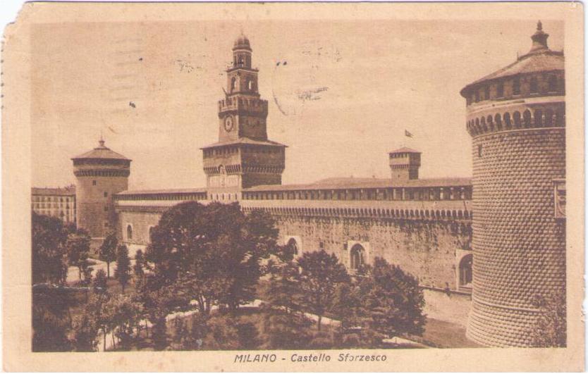 Milano – Castello Sforzesco (Italy)