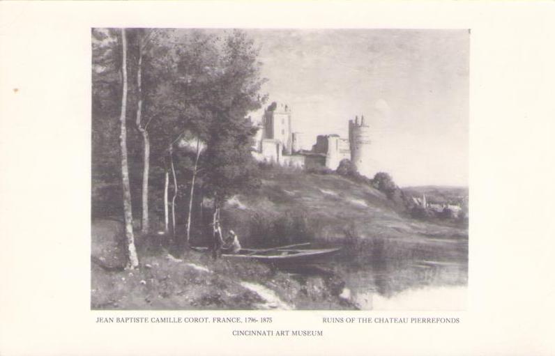 Cincinnati Art Museum, “Ruins of the Chateau Pierrefonds” (J.B.C. Corot)