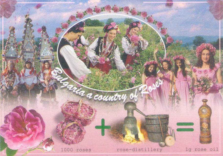 Bulgaria a country of Roses
